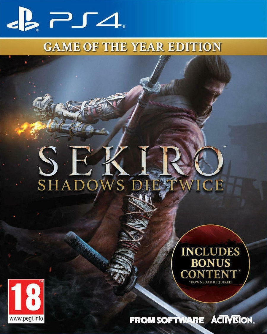 Sekiro Shadows Die Twice (Game of the Year)