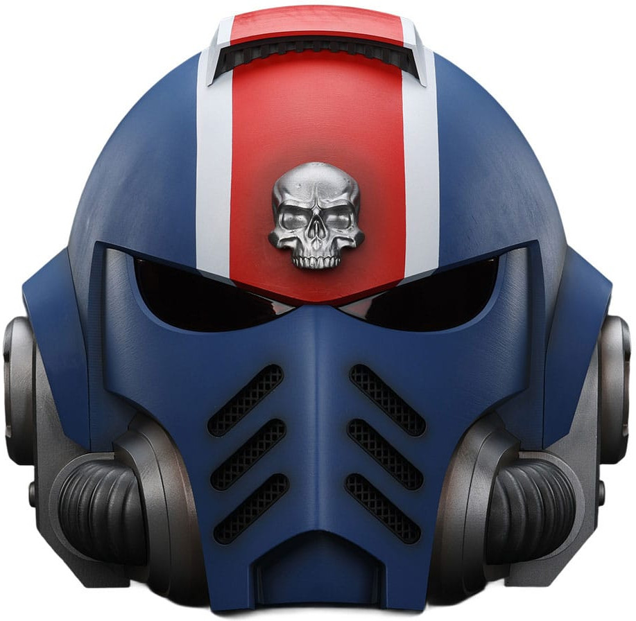 Warhammer 40K: Space Marine 2 Replica - Ultramarines Lieutenant Titus Helmet