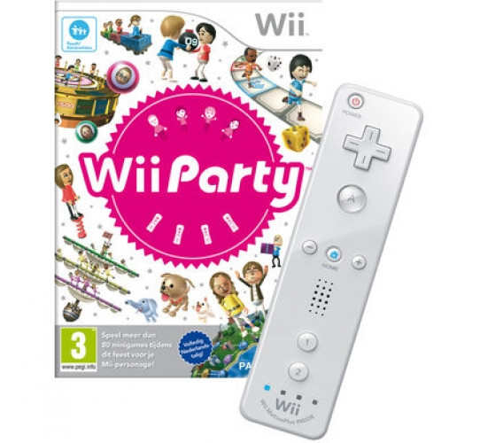 Wii Party + Remote (White)