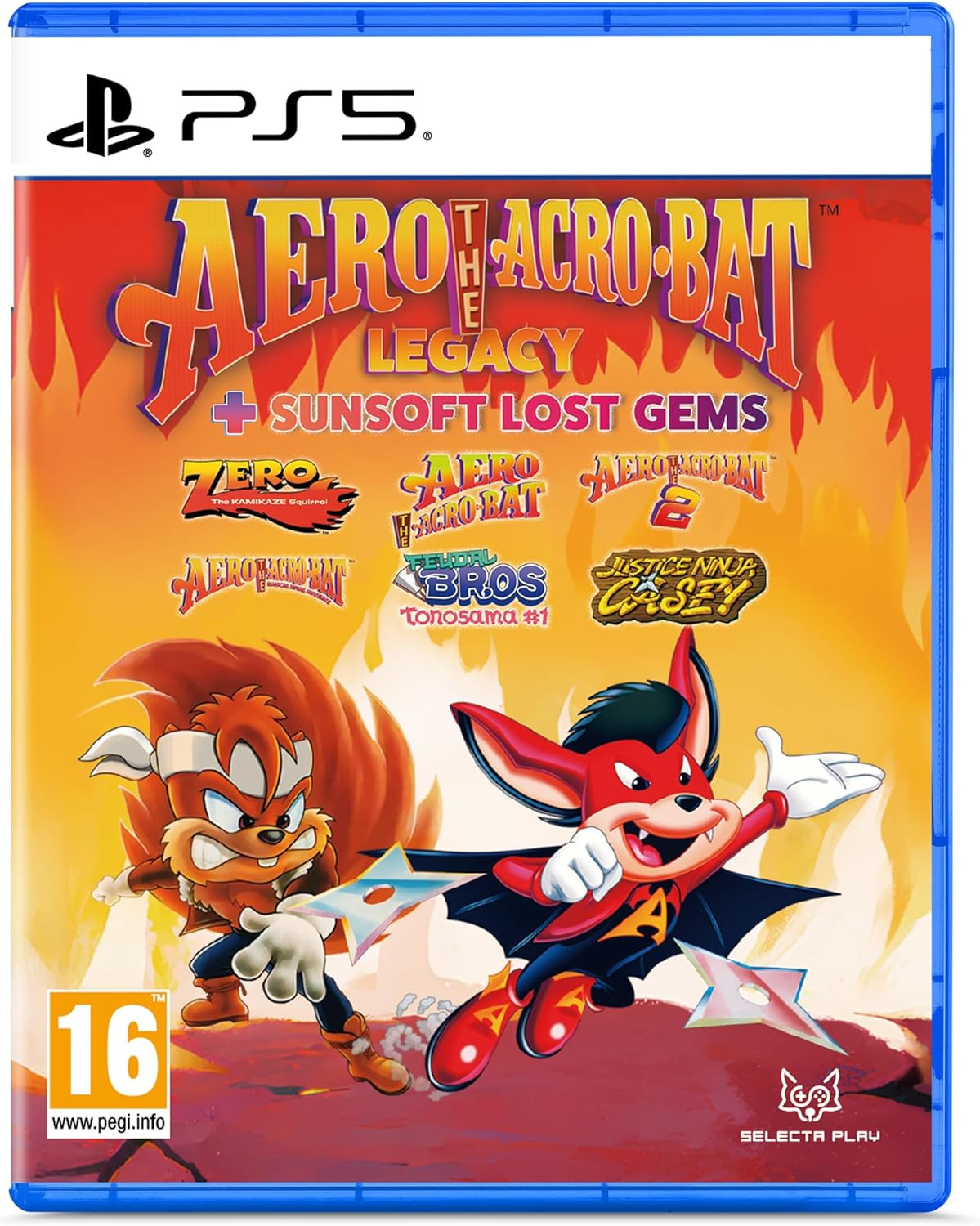 Aero the Acrobat Legacy + Sunsoft Lost Gems