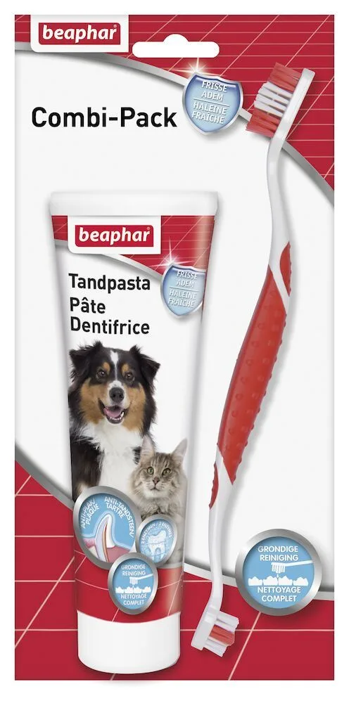 Beaphar -Tandpasta met Tandenborstel