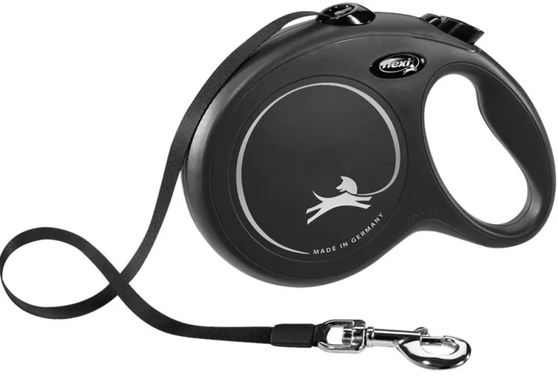 Flexi - New Classic Tape - Zwart 8 meter