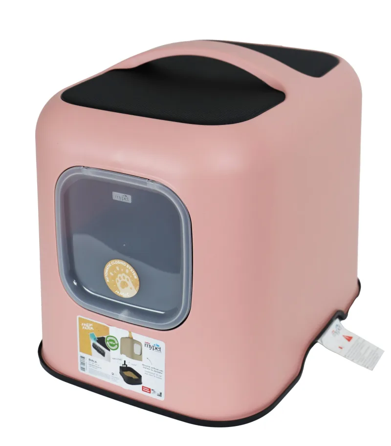Rotho Mypet - Kattentoilet Biala Roze