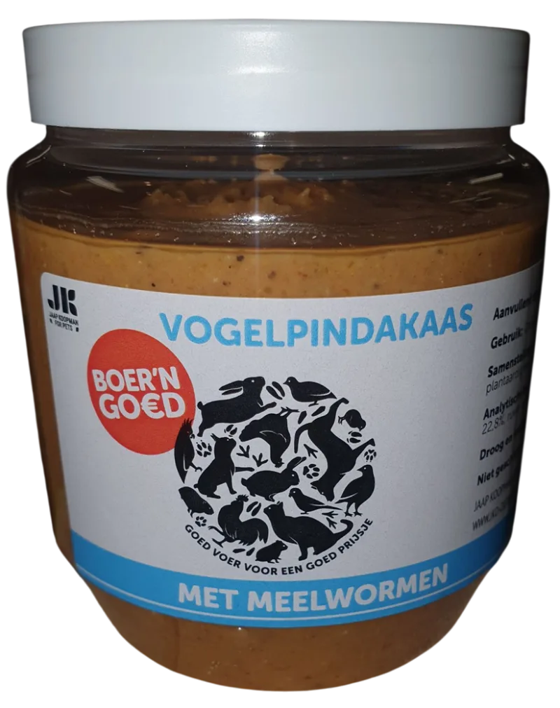 Boer'n Goed - Pindakaas Meelwormen, 350gr.