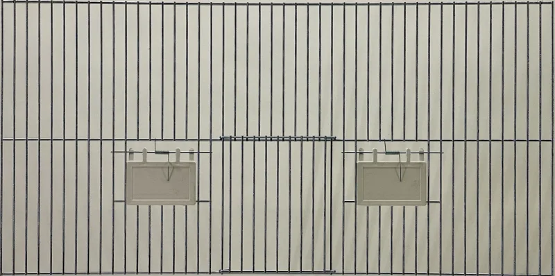 Voorfront 60x30cm, 1 schuifdeur, 2 klepjes