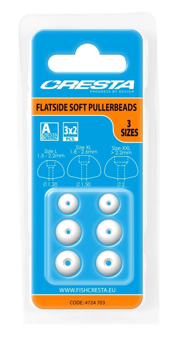 Cresta - Flatside Soft Pullerbeads