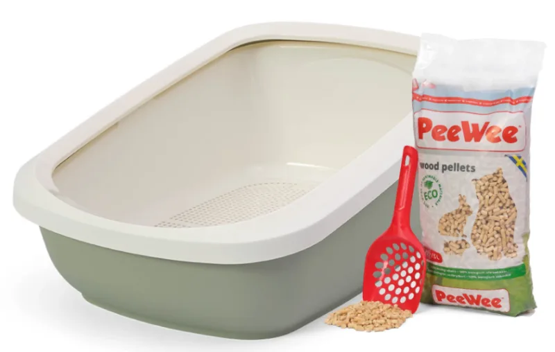 Peewee - Startpakket Ecogranda, Saliegroen/creme