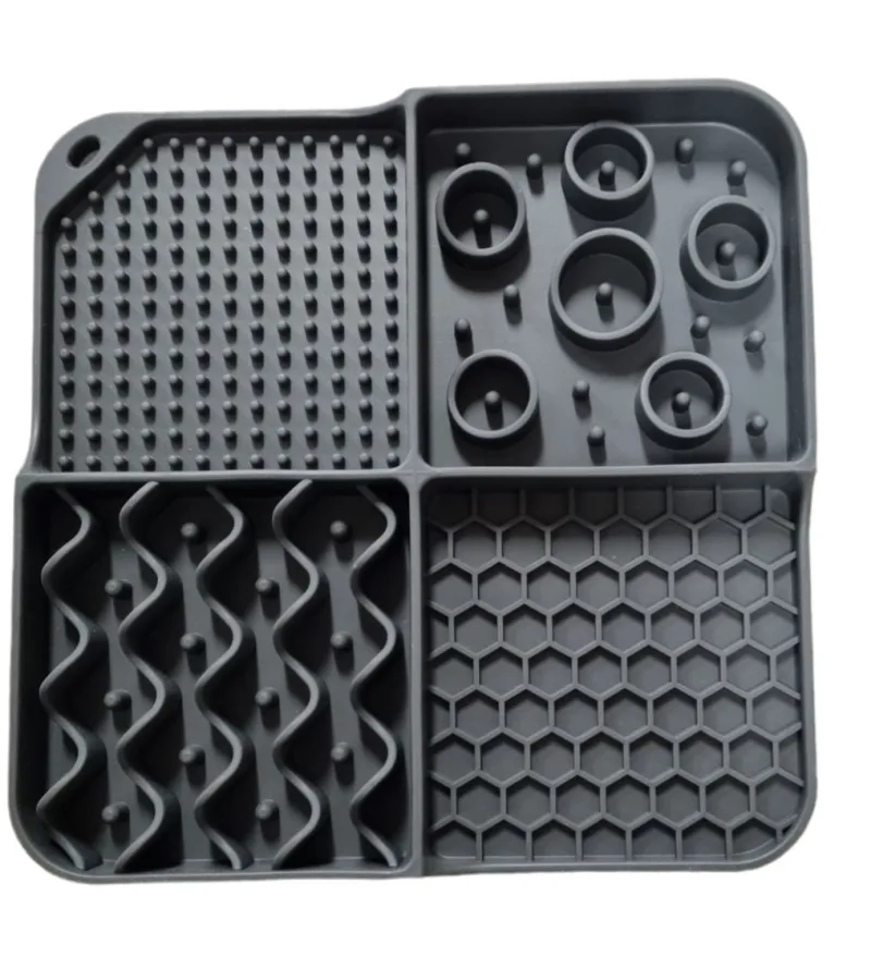 Eat Slow Live Longer - Lick Mat Dimensions Rectangle
