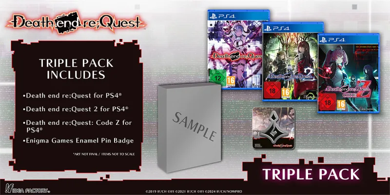 Death end re;Quest / Death end re;Quest 2 / Death end re;Quest: Code Z - Triple Pack
