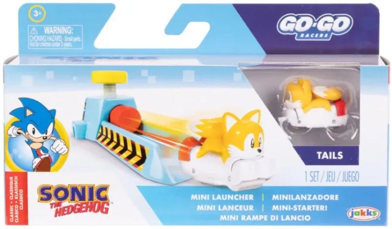 Sonic - Go Go Racers Mini Launcher: Tails