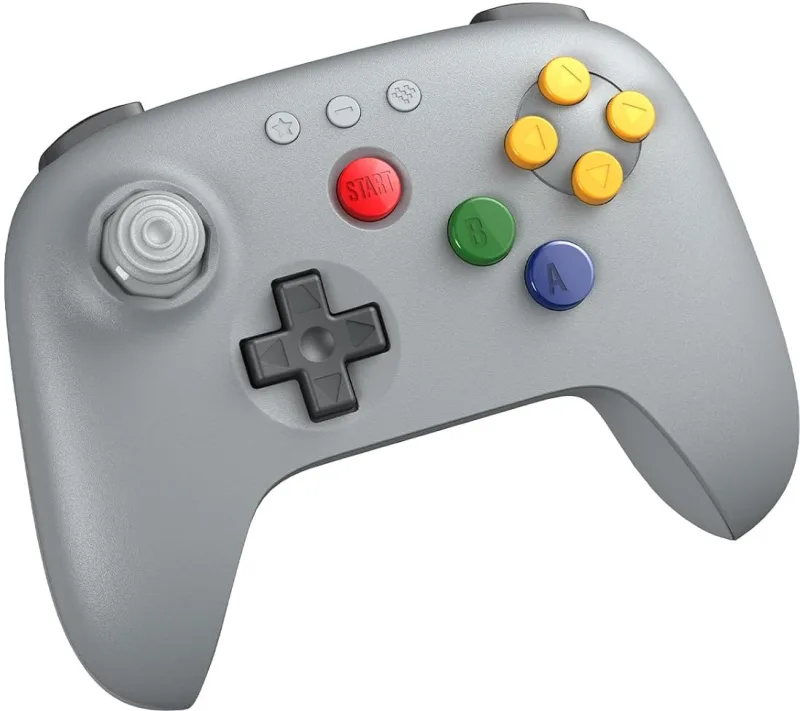 8Bitdo 64 Bluetooth Controller - Classic Grey