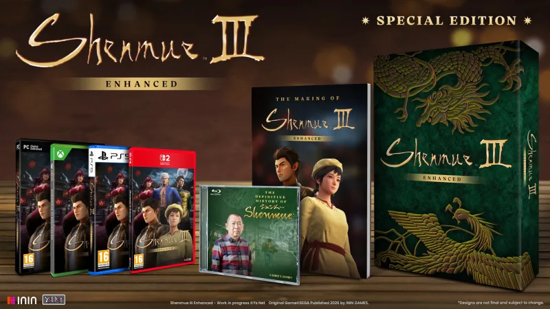 Shenmue III Enhanced Special Edition