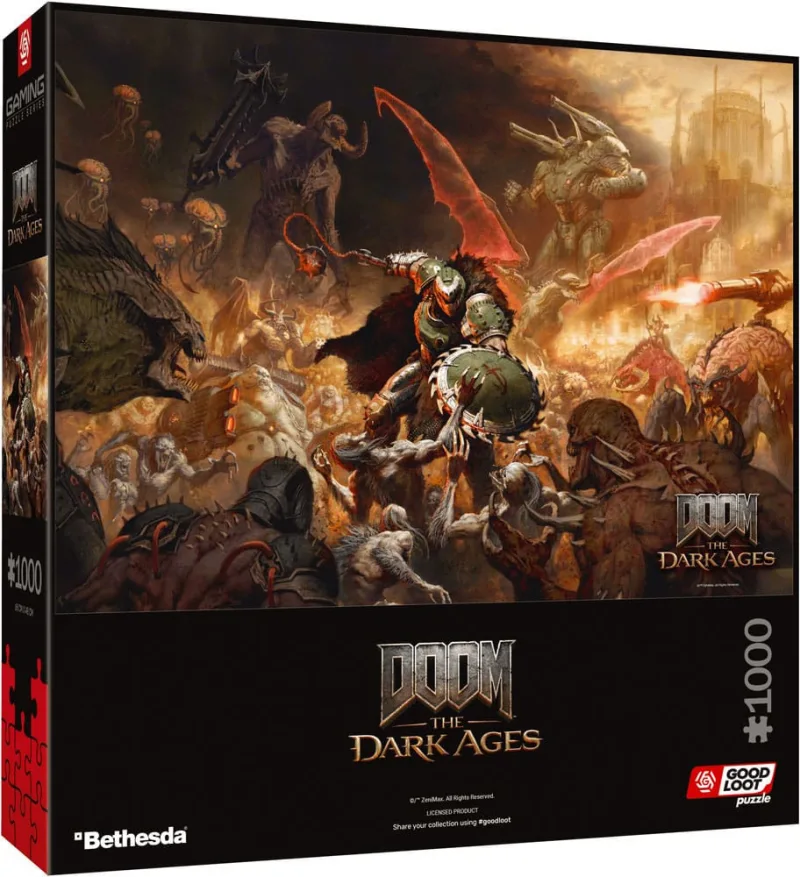 Doom The Dark Ages Puzzle - Slayer's Rag (1000 pieces)