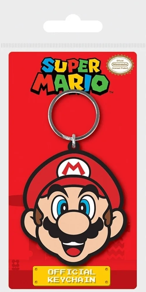 Super Mario - Mario Rubber Keychain