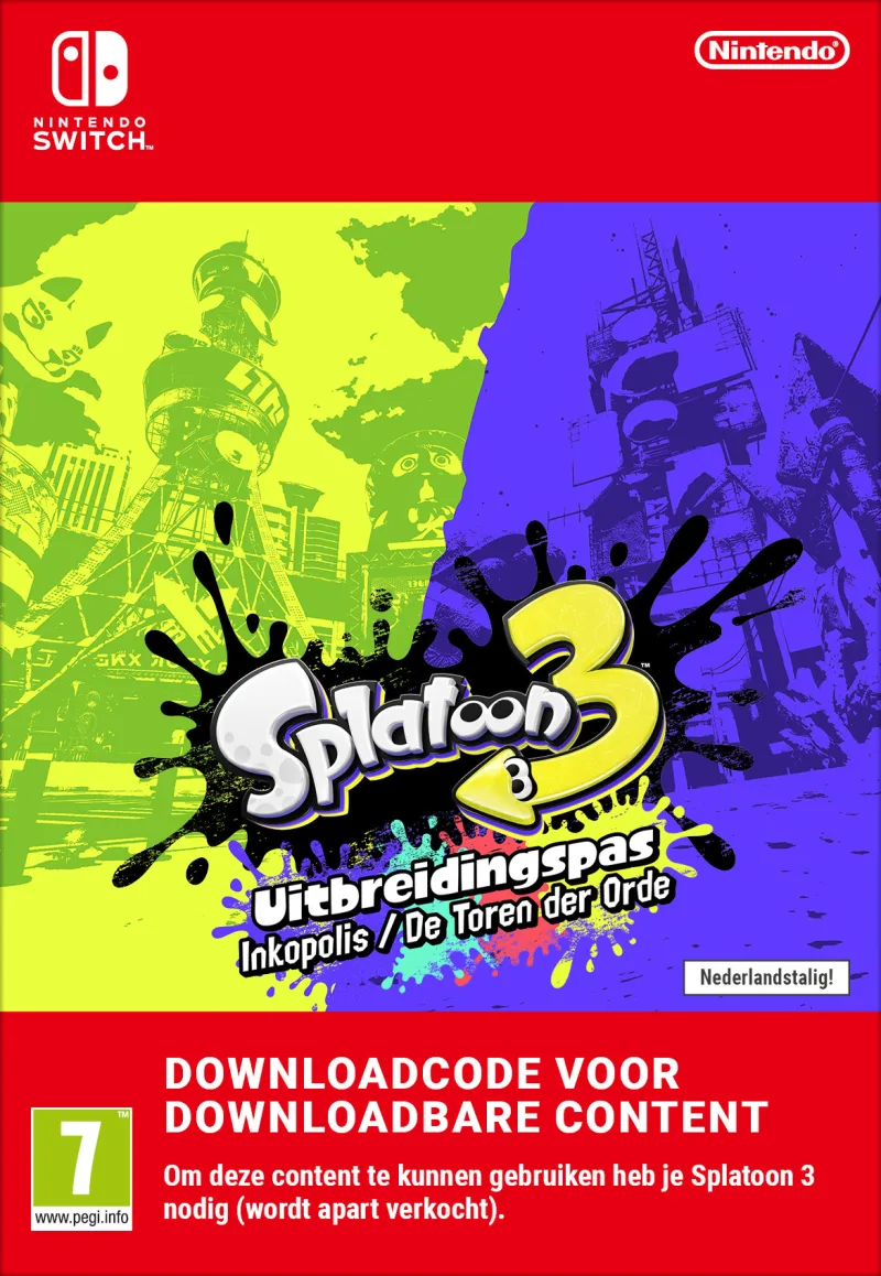 AOC Splatoon 3 Expansion Pass DLC (extra content)