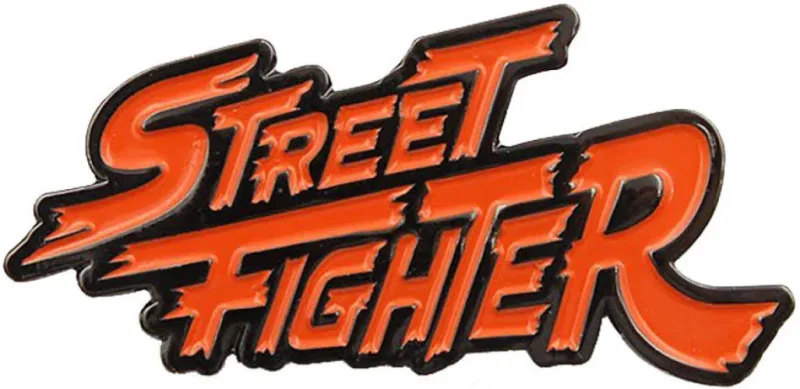 Street Fighter Pin Badge: Logo