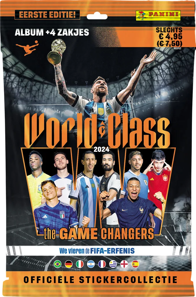 Fifa World Class 2024 Sticker Starter Pack
