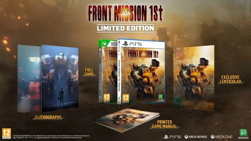 Front Mission 1st Remake: Limited Edition