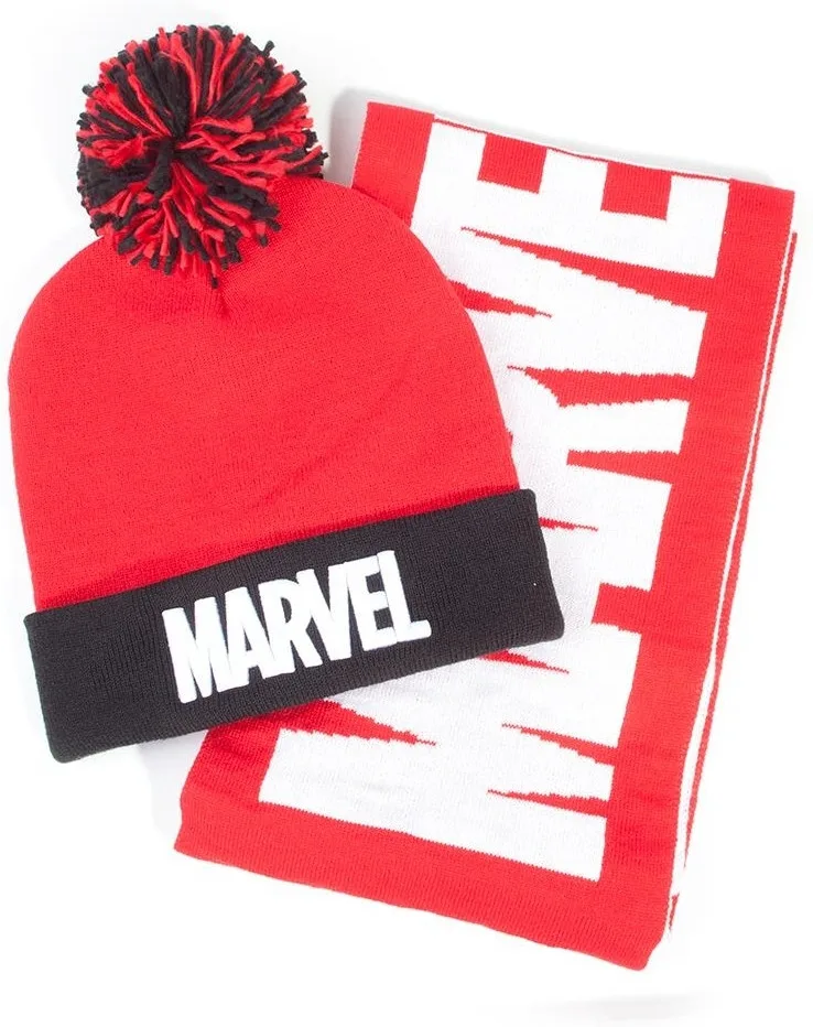 Marvel - Marvel Beanie & Scarf Gift Set