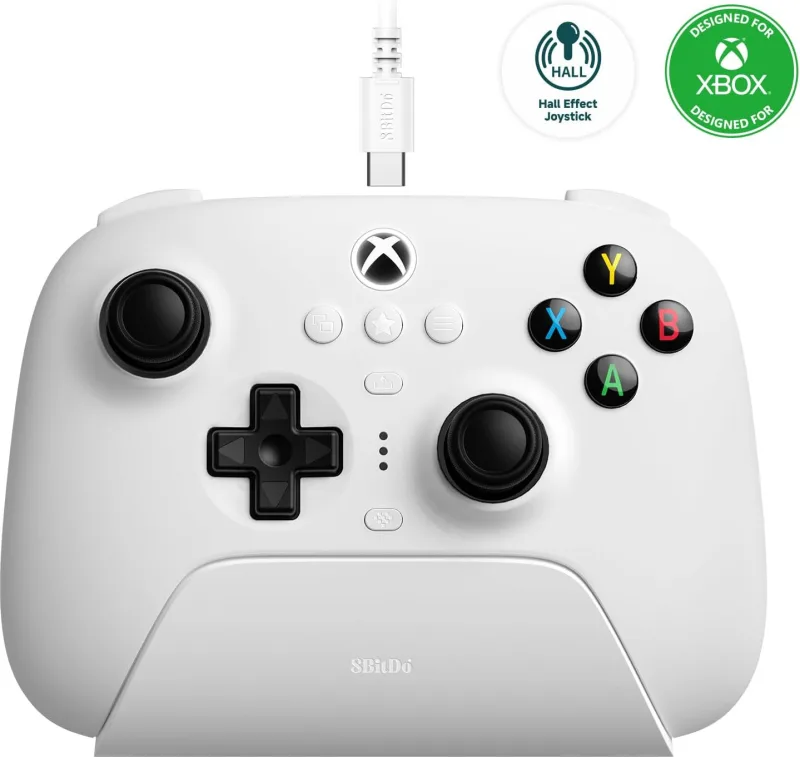 8BitDo Ultimate 3-mode Xbox Gamepad - White Edition