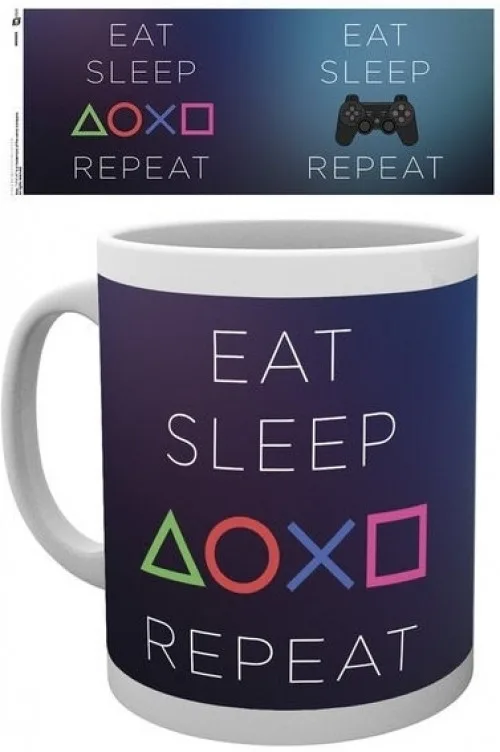 PlayStation - Eat Sleep Play Repeat Mug