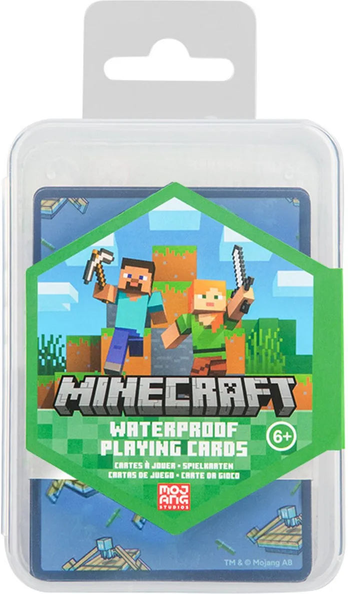 Minecraft - Waterproof Playing Cards