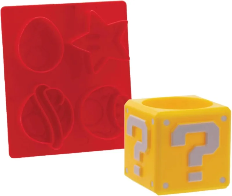 Super Mario - Question Block Egg Cup & Toast Cutter