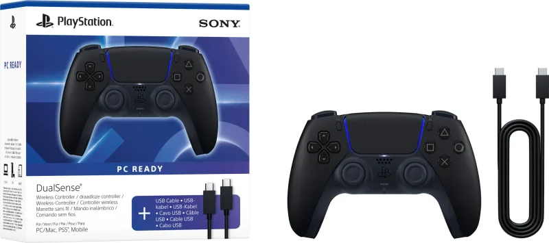 Sony DualSense Wireless Controller PC Ready (Midnight Black)