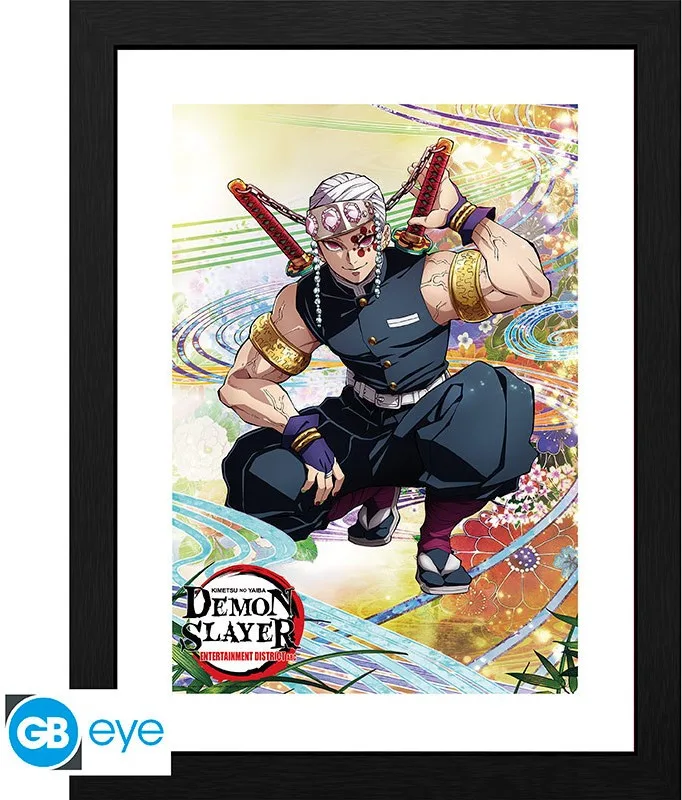 Demon Slayer Framed Print - Tengen