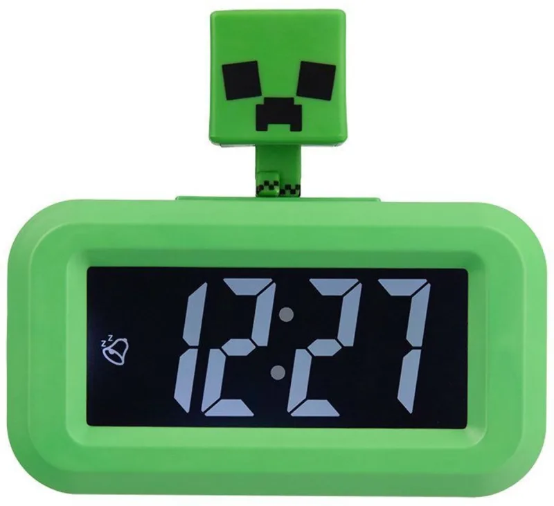 Minecraft Icon Alarm Clock - Creeper