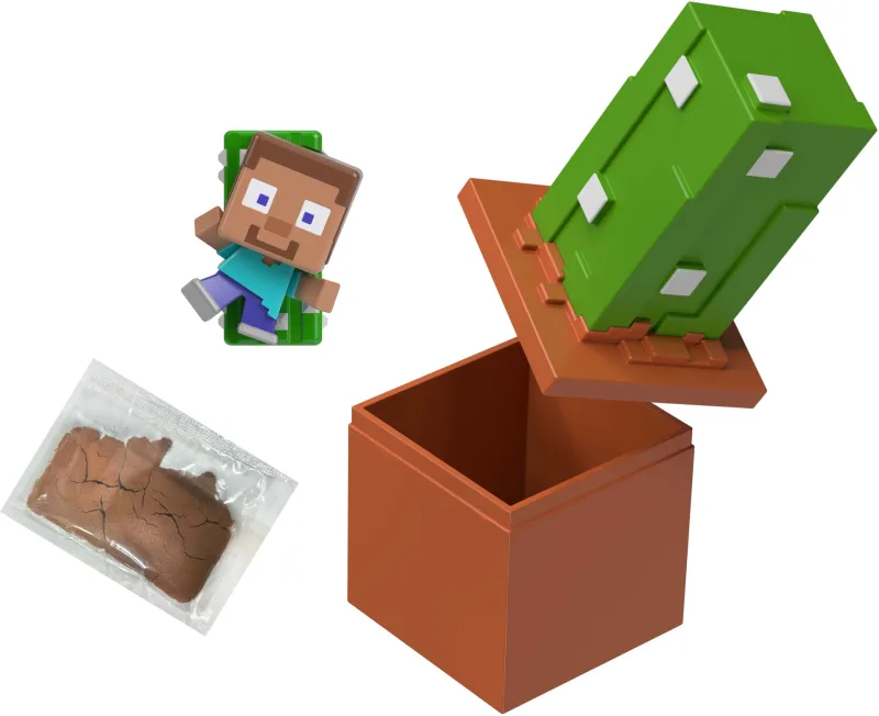 Minecraft Bloom Blocks Mini Figure - Cactus