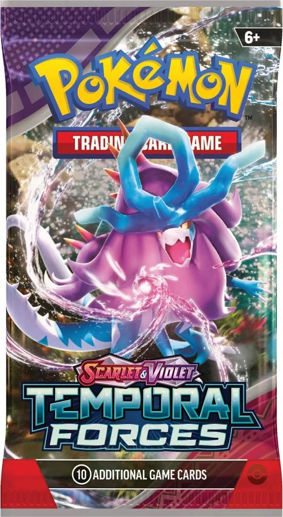 Pokemon TCG Scarlet & Violet Temporal Forces Booster Pack