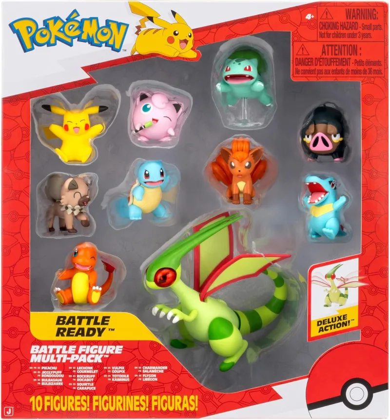 Pokemon Battle Figure Multi Pack (Flygon + 9 Figures)