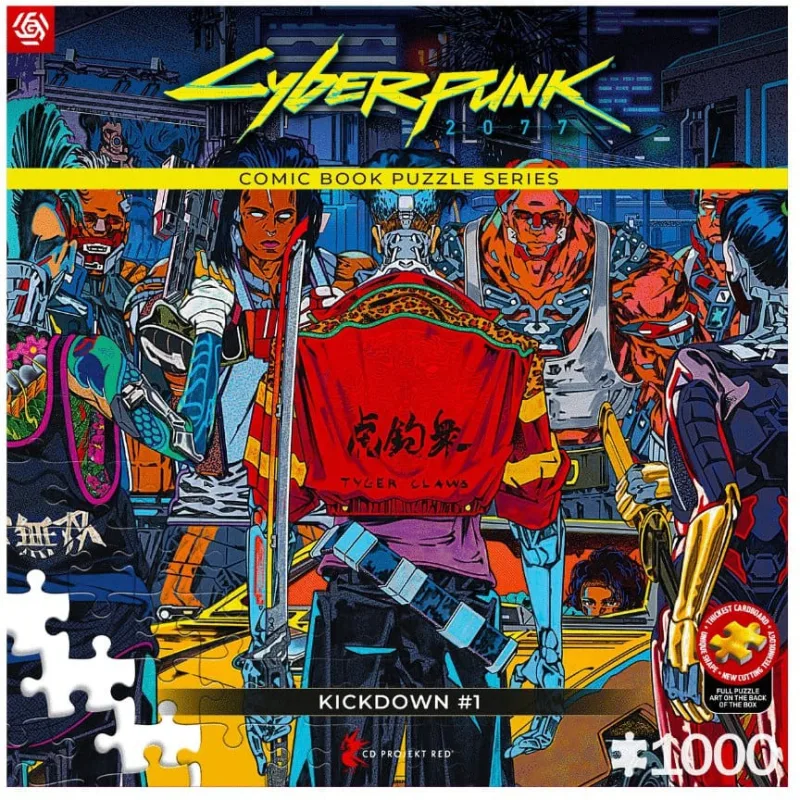 Cyberpunk 2077 Puzzle - Kickdown (1000 pcs)