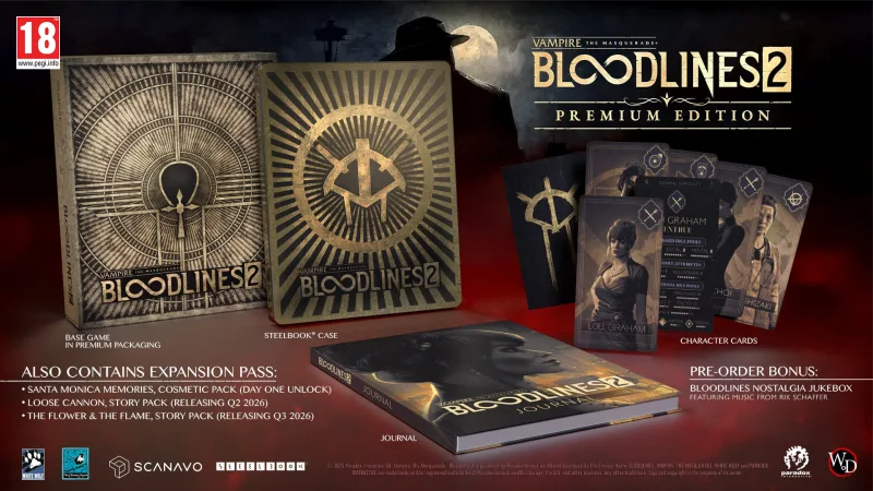 Vampire the Masquerade Bloodlines 2 - Premium Edition