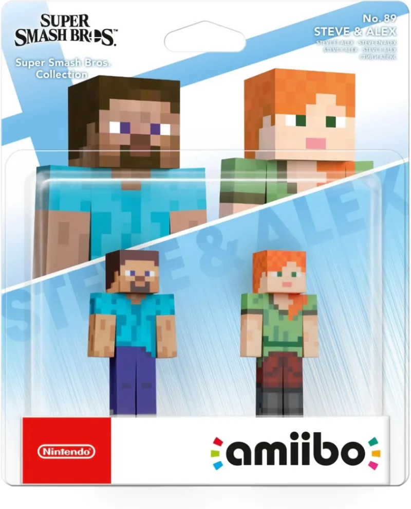 Amiibo - Steve & Alex (Double Pack)