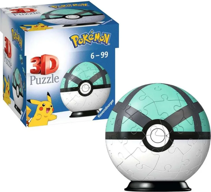 Pokemon 3D Puzzle - Net Ball (55 pc)