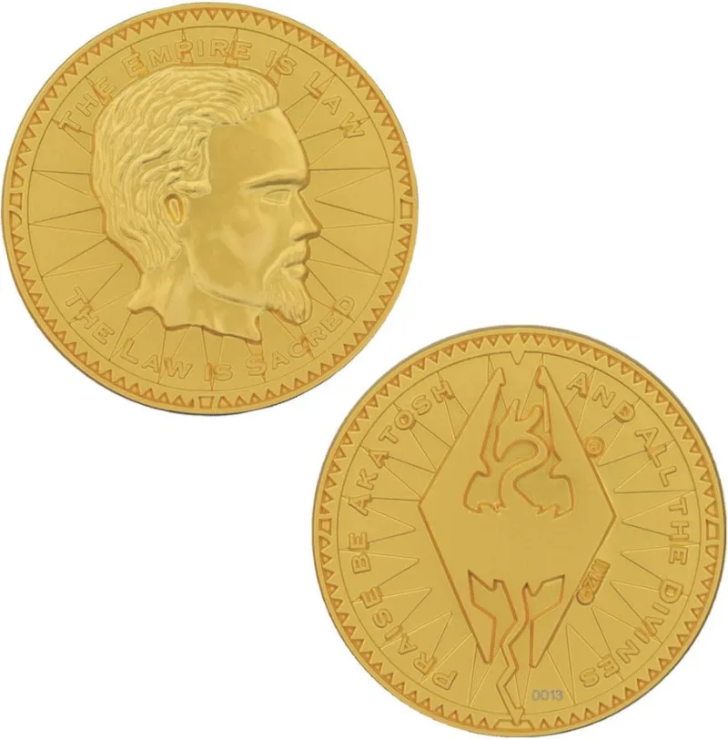 The Elder Scrolls Collectable Coin - Septim Misty Gold Edition