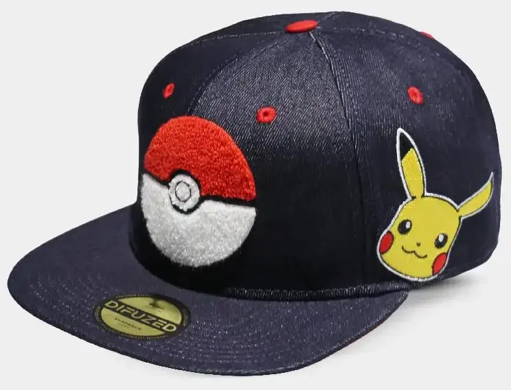 Pokémon - Denim Snapback Cap