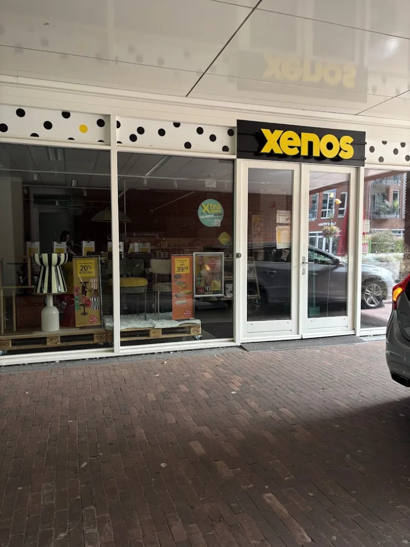 Xenos Castricum — Feestartikelen en decoratieproducten display